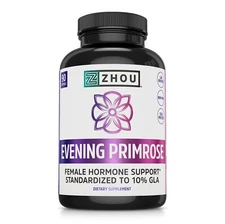 Nutrition Evening Primrose Oil Capsules Supports Hormone Balance for Women PM...