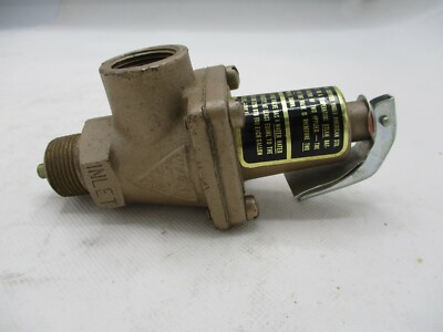NEW WATTS 40L SAFETY RELIEF VALVE 3/4''