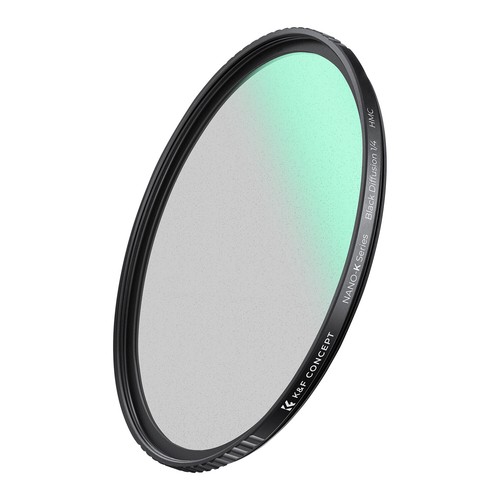 K&F Concept Black Diffusion 1/4 Filter + 3x Cleaning Cloth Mist Cinematic Effect - Picture 46 of 132
