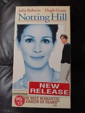 Notting Hill VHS 1999 Julia Roberts Hugh Grant