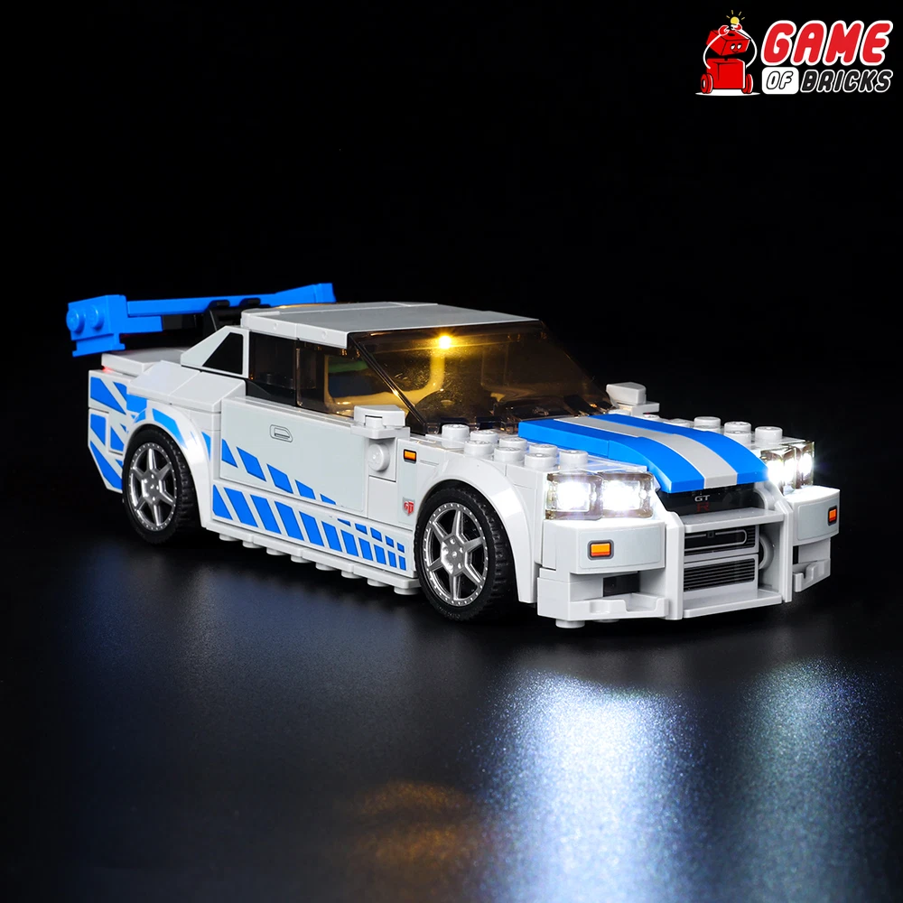 Lego Speed Champions 76917 Nissan Skyline GT R R34 2 Fast 2 Furious  Unboxing & Speed Build 