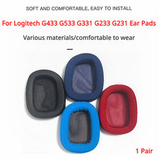 Replacement Ear Pads For Logitech G433 G533 G331 G233 G231 Headphone Cover