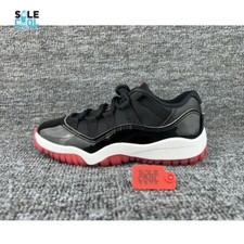 Air Jordan 11 Retro Low PS PRESCHOOL Bred Shoes FV5116-006