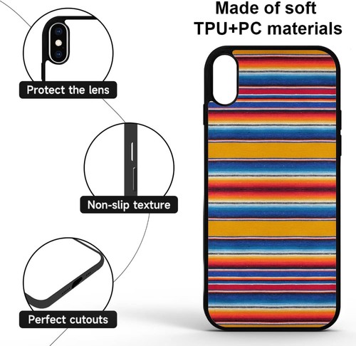 stripes Saltillo Serape Blanket Covers For Samsung A15 A16 S23 S24 S25 Ultra FE - 第 13/25 張圖片