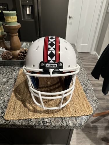 CUSTOM UTAH UTES ALTERNATIVE DISPLAY ONLY FOOTBALL HELMET.