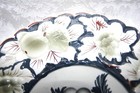 Decorative Plate Hand Painted No. 2 Vintage Made in Italy Green w/ Grapes — photo 5