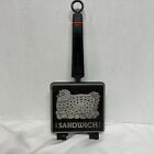 Vtg Taylor & Ng Stovetop Toaster Panini Sandwich Press Aluminum Camping Campfire