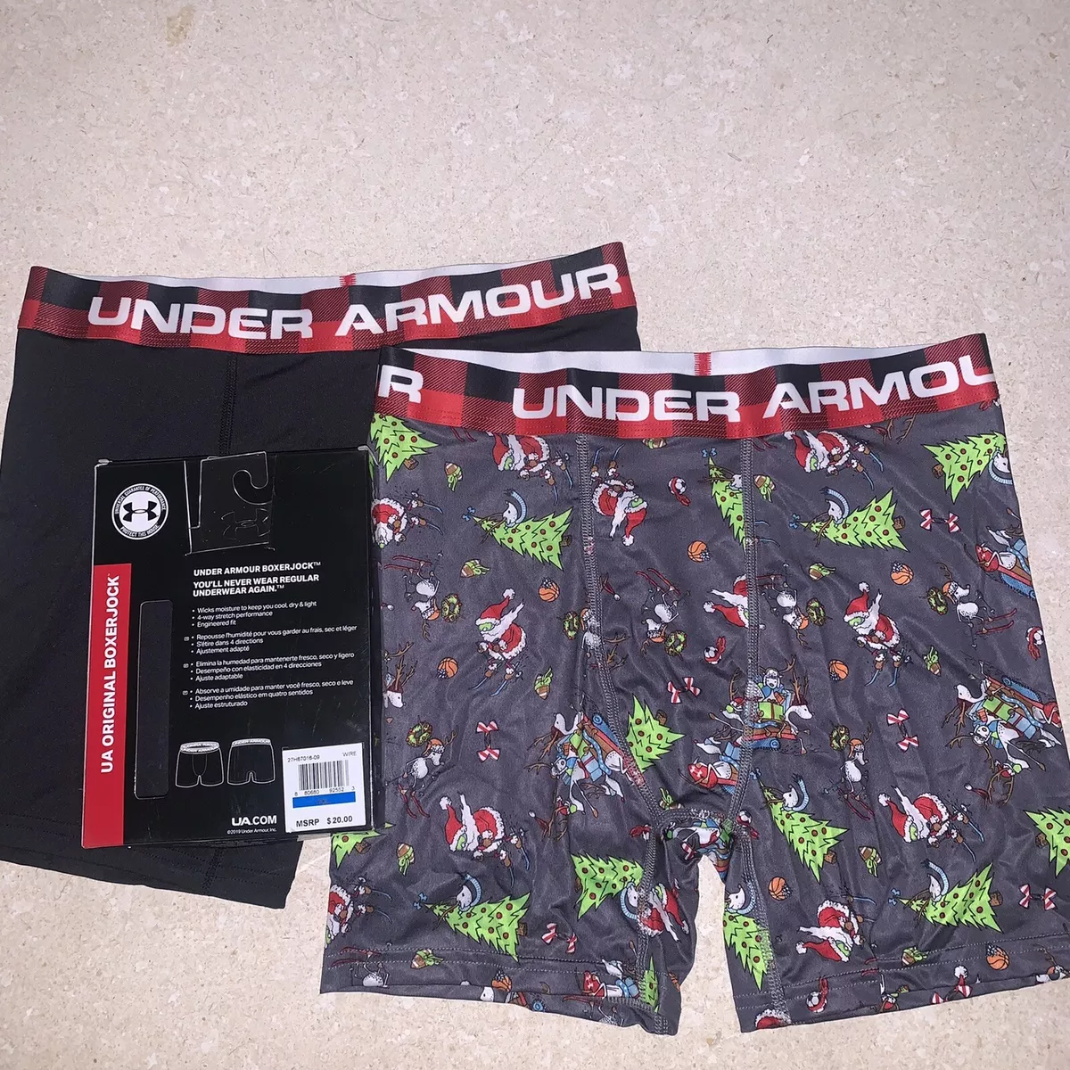 Under armour christmas clearance underwear