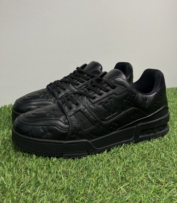 未使用定価以下 LOUIS VUITTON LVトレイナー サイズ 8.5 黒 Size 7 LV (8-8.5 US) - Louis Vuitton Trainer ' Black