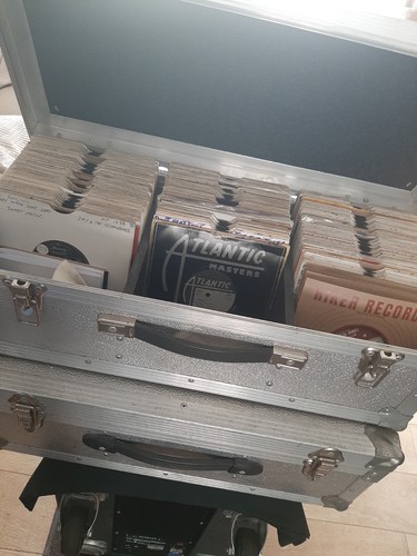 7 vinyl record storage case - 300 count box in Silver | eBay UK