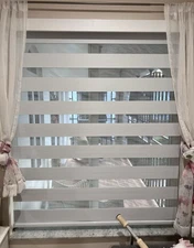 Zebra Dim Out Roller Window Blind 51 “X 61” Manual