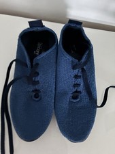 ARCOPEDICO LS Shocks Blue Knit Lace Up Comfort Women's ShoesSneakers Size 37