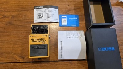 BOSS AC-3 Digital Acoustic Simulator Effects Pedal for Electric Guitar