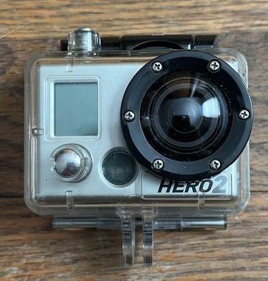 GoPro Hero2 Camera with Accessories, Manual, Charging Cable, Original Box/Works!