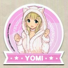 Senran Kagura Yomi Magnetfolie 10cm Frontverschluss Sammlerstück Magnet