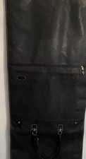 Mulberry Black Scotchgrain Leather Dress Carrier Bag with Dust Bag