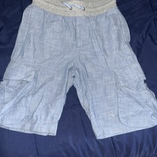 Gap Boys Cotton Cargo Shorts With Drawstring Waist Size XL