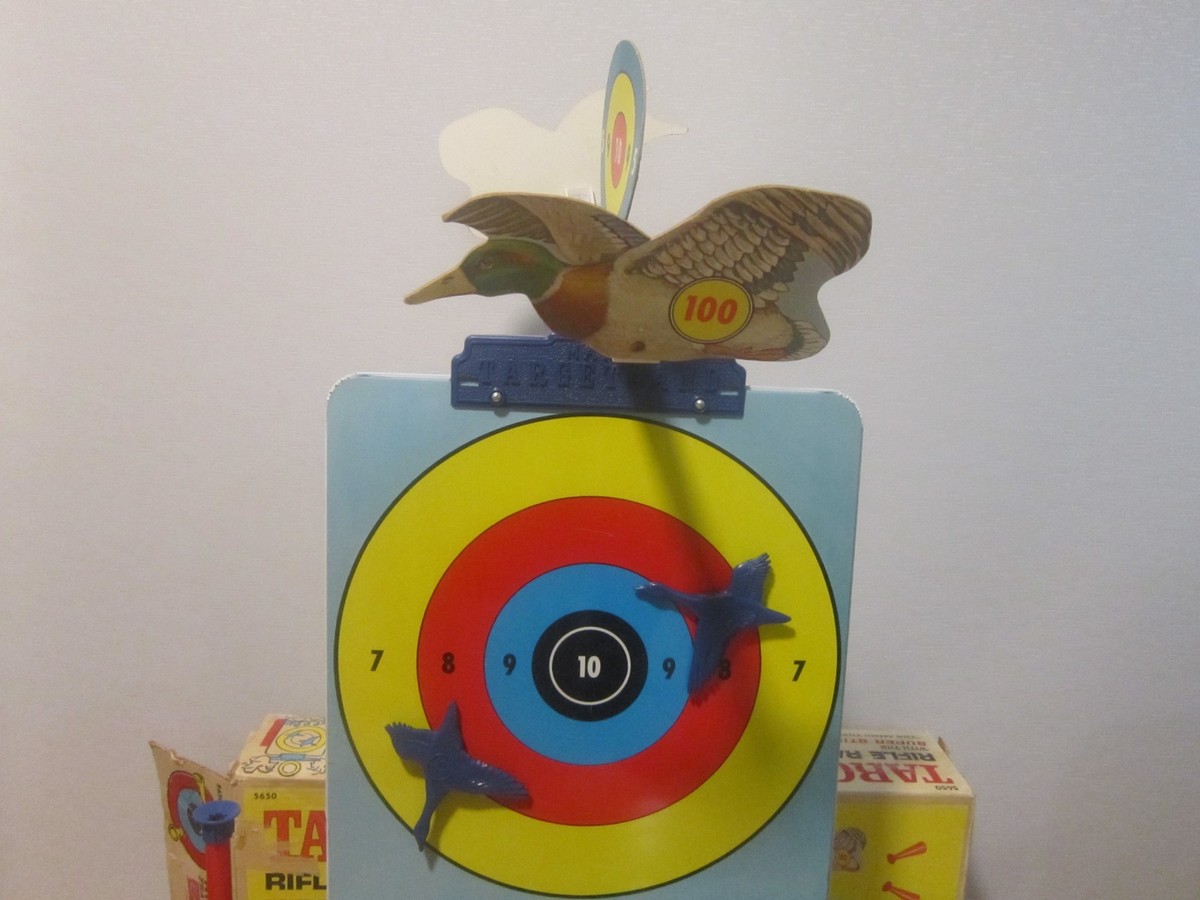 VTG Marx Toys Targetland Shooting Gallery Game 99% Complete
