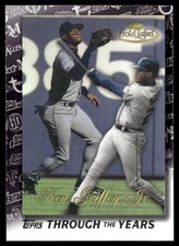 2021 Topps #TTY-7 Ken Griffey Jr. Through the Years HOF MLB Baseball