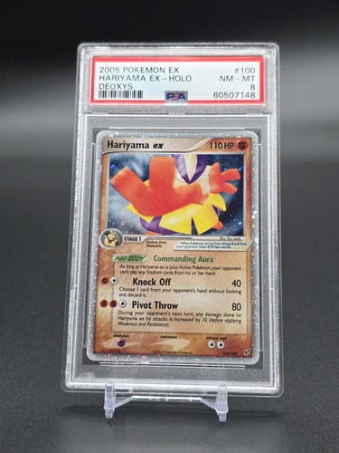 Hariyama ex graded PSA 8 for sale on eBay