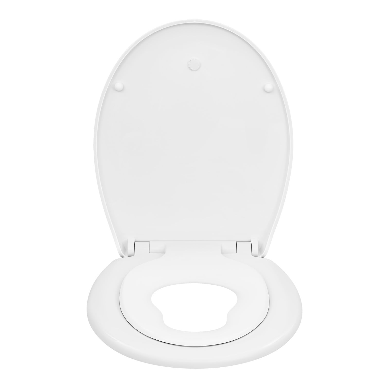 Abattant WC famille plastique lunette toilette avec siège enfant intégré