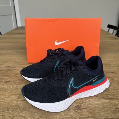 Size 8 M / 9.5 W Nike React Infinity Run Flyknit 3 Obsidian Spruce DH5392-401