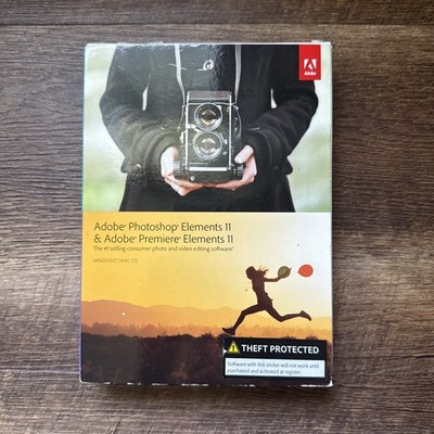 Adobe Photoshop and Premiere Elements 11 for PC, Mac