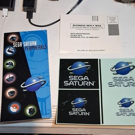 vintage complete Saturn 670-8975A Console Bundle Black, Controller, Sampler, Box