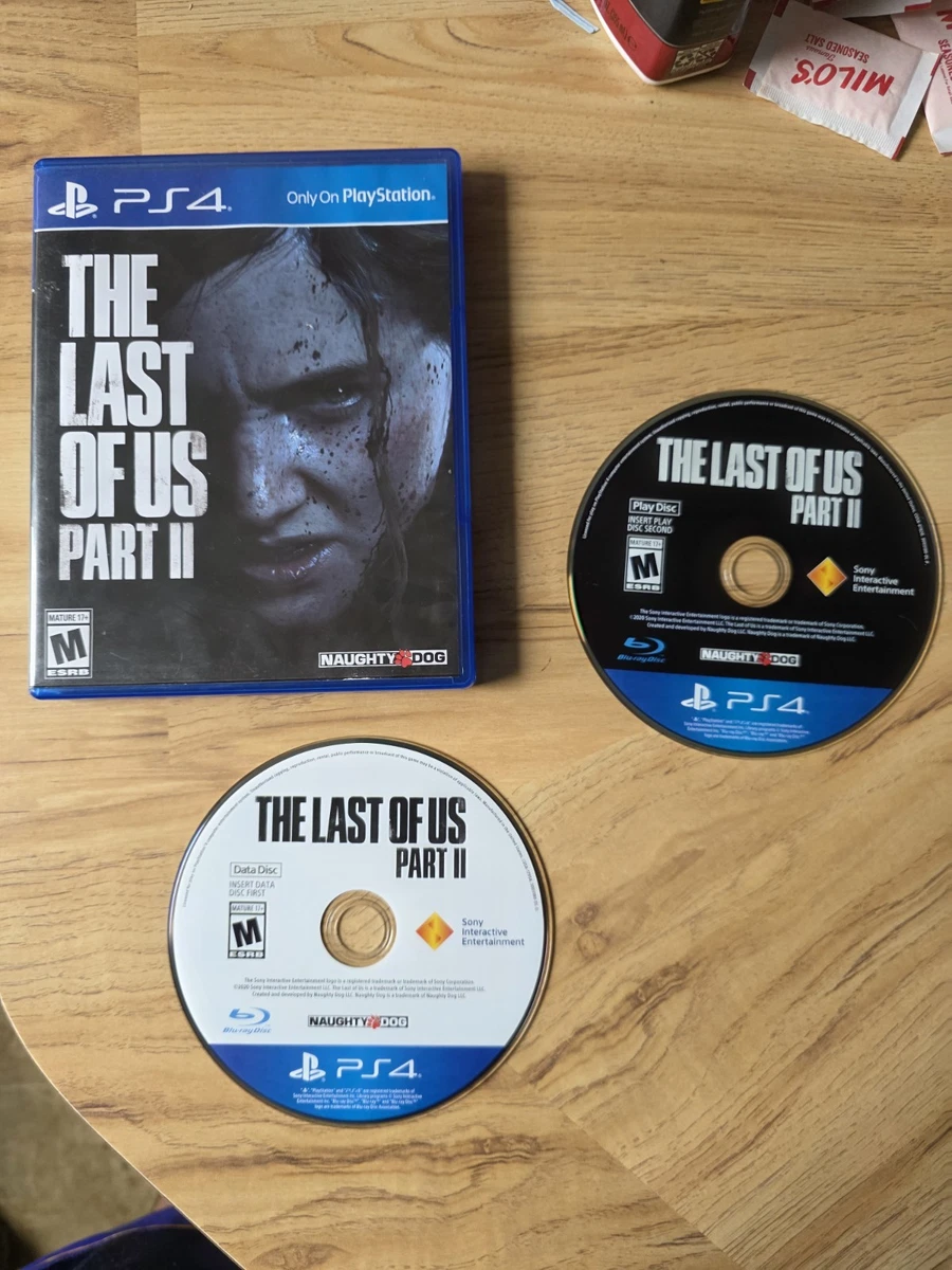 The Last Of Us Part II PS4 - Édition Collector Avec Carte Lenticulaire - État MINT