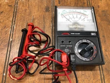 Vintage Radio Shack Micronta 22-201V Multitester w/Probes