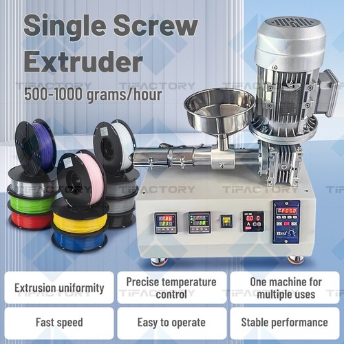 Laboratory Plastic Extruder Machine Single Screw Extruder Polymer Injection - 第 4/12 張圖片