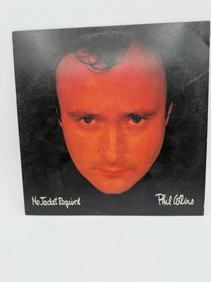 Phil Collins - No Jacket Required LP Vinyl Record 1985 Atlantic 81240-1-E Pop