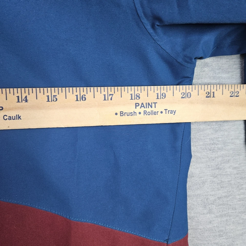 Patagonia H2NO Full Zip Rain Blue Red Jacket Girls Size XXL ( 16-18) - Image 3 of 4