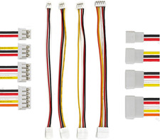 20 PCS JST ZH 1.5Mm 2 3 4 5 Pin Connector, Male and Female Double Connector End