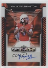 2025 Leaf Optichrome Auto Orange Lava /4 Malik Washington #BA-MW1 Auto 0j3l
