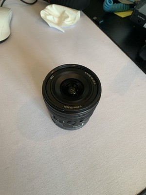 Sony G Master 10-20mm F4 Vollformat Objektiv E Mount