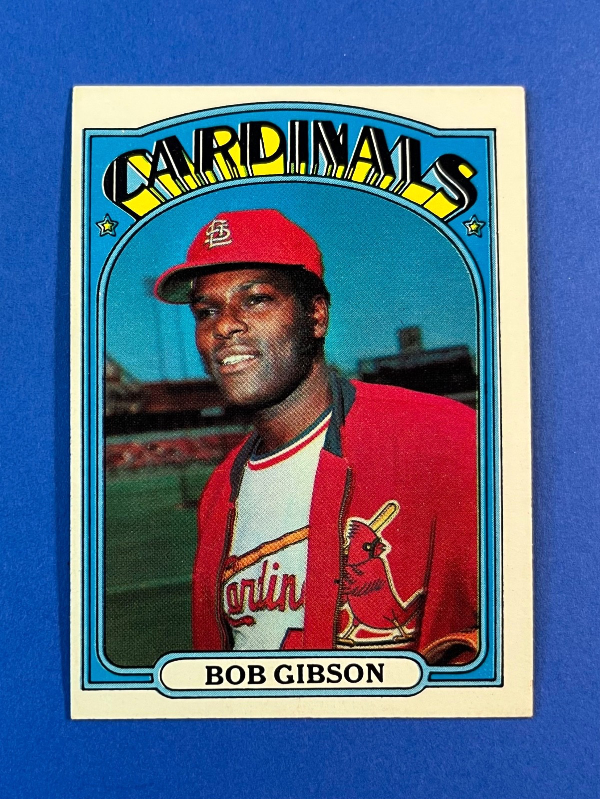 1972 Topps - Bob Gibson #130 HOF NM SHARP!