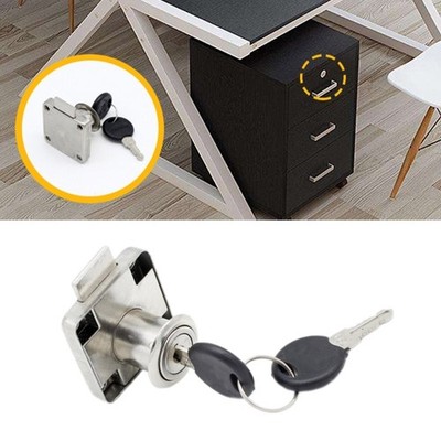 4set Drawer Furniture Cams Lock with Key for Office Desk Letter Box Cupboard