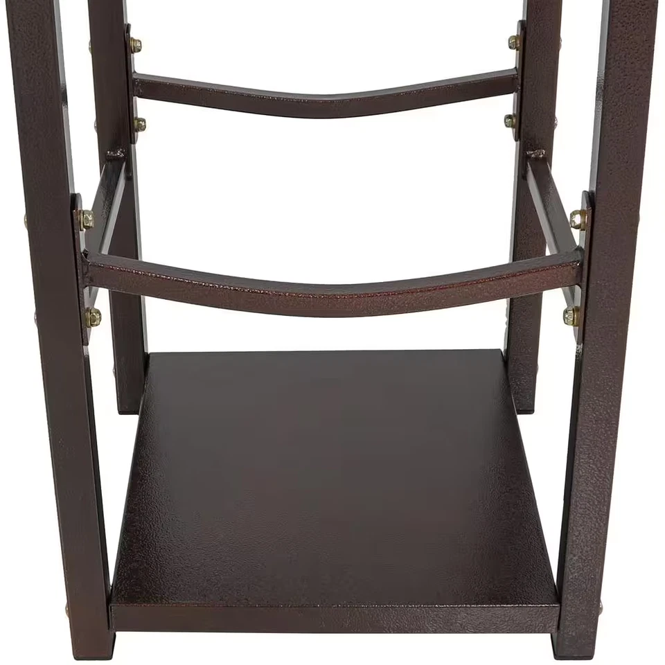 Firewood Log Rack with Tool Holders in Bronze - Image 3 of 4