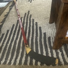 Nicklas Lidstrom Detroit Redwings Rookie Game Used Montreal Hockey Stick