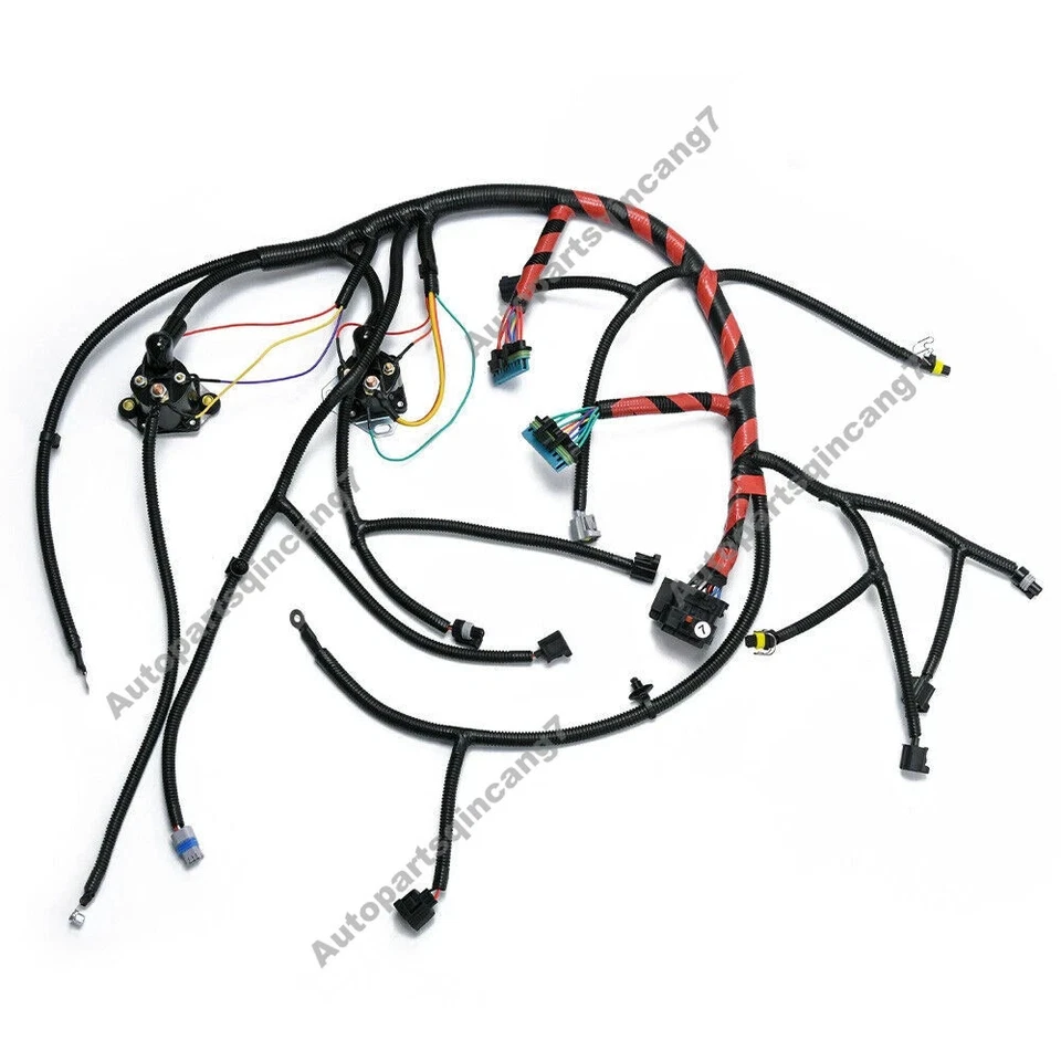 Arnés de cableado del motor F81Z-12B637-EA para F250 F350 Super Duty 1999-2001 Foto 2 de 4