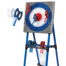 EastPoint Axe Throwing Game Set - 8 60 in x 33 x 24", Blue, Red  Gray