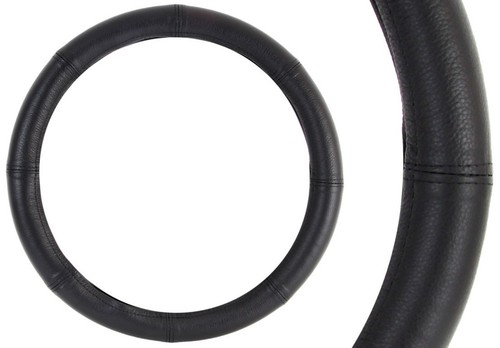 AMiO 01765 Lenkradbezug Ø37-39cm Schwarz Lenkradhülle - Afbeelding 4 van 8