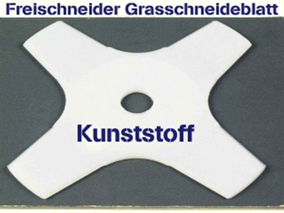 STIHL , HUSQVARNA , HONDA , EFCO OLEO-MAC , DOLMAR Grasmesser Kunststoff 2Stck 250/25,4 weiß grau o. rot Motorsense / Freischneider