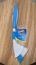 Clorox TILE & GROUT Brush Cleaner eXtra Stiff Antimicrobial Protection Soft Grip