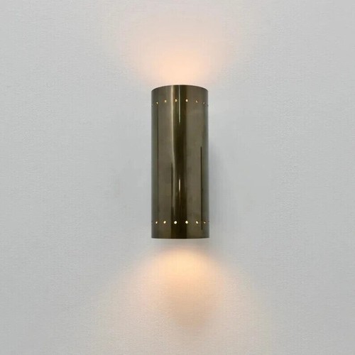 Italian Style Brass Modern Wall Sconce Mid Century Lighting Vanity Light - Picture 5 of 7