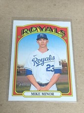 2021 Topps Heritage Baseball Mike Minor Kansas City Royals #617 M33