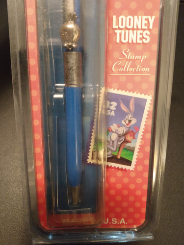 Penna da collezione vintage 1997 Looney Tunes collezione francobolli Tweety Bird USPS by Stylus - Foto 5 di 6