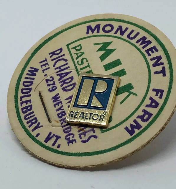 Vintage NATIONAL REALTORS ASSOCIATION Lapel Pin Real Estate Broker eBay