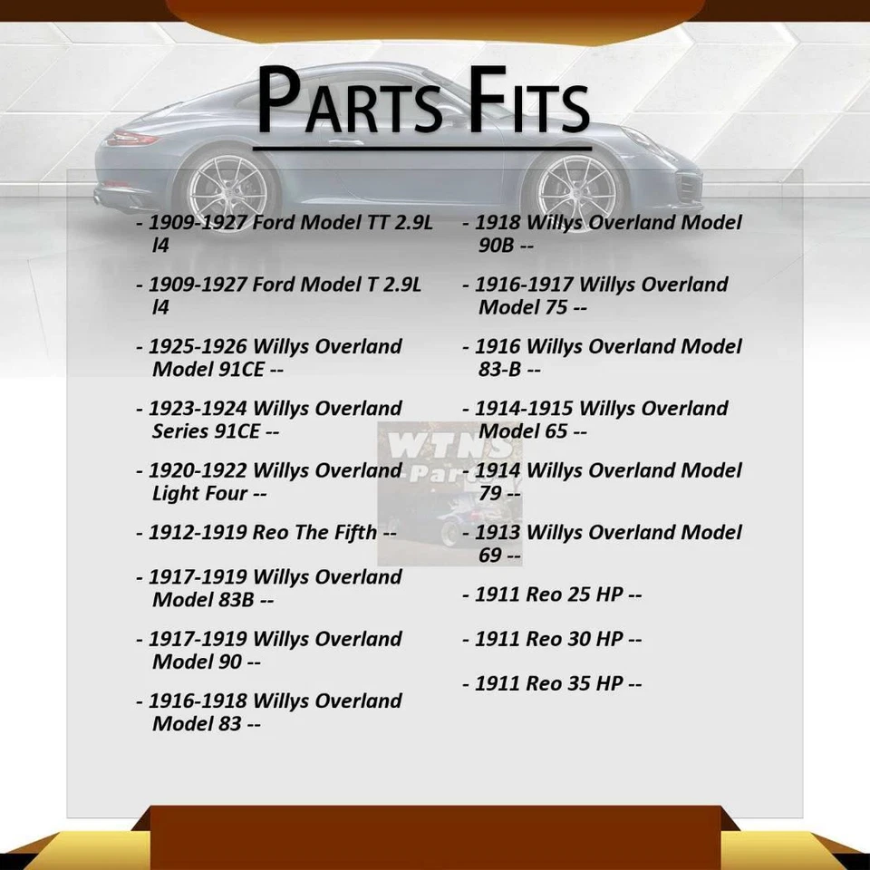 Se adapta a bujía Ford modelo TT Champion 1909~1927 Foto 2 de 4